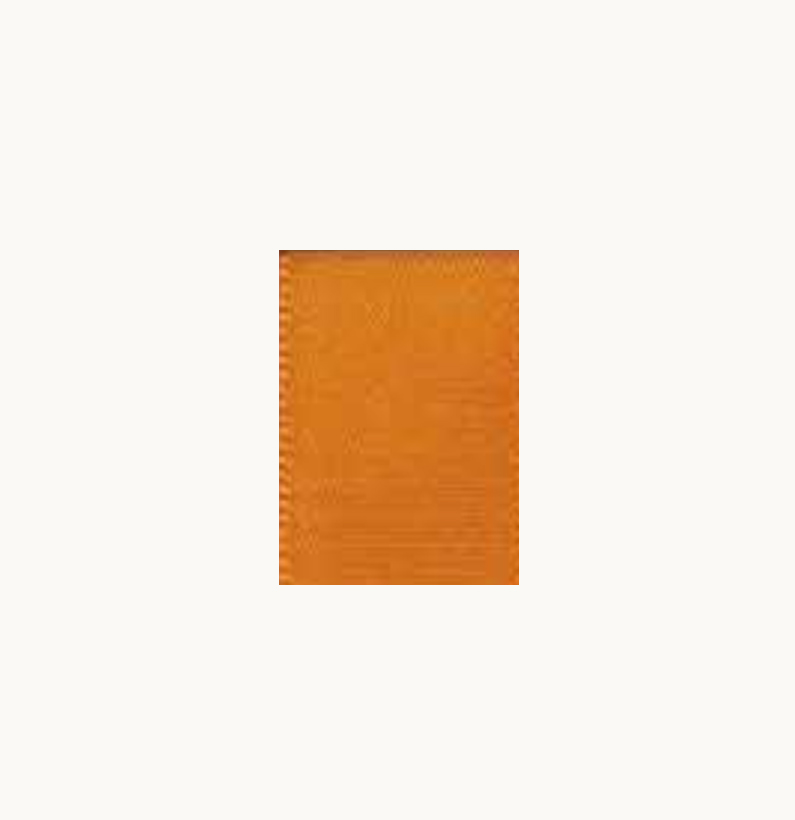 Polyestor Satin Ribbon-Tangerine-668