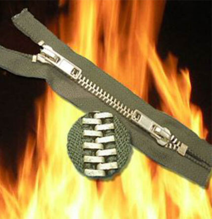 Fire-Proof Zippers